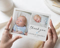 Personalised Baby Thank You Cards, Photo Thank You Card, Birth Announcement Card, Minimal Baby Thank You Cards, New Baby Thank You Card