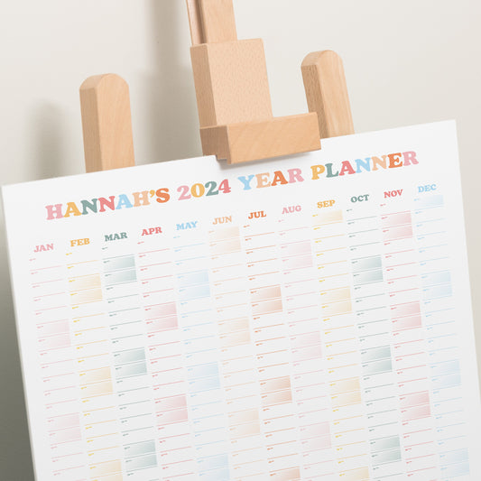 2024 Wall Planner, 2024 Year Planner, A1 Wall Calendar, Monthly Planner, Holiday And Family Planner, Portrait And Landscape Office Planner