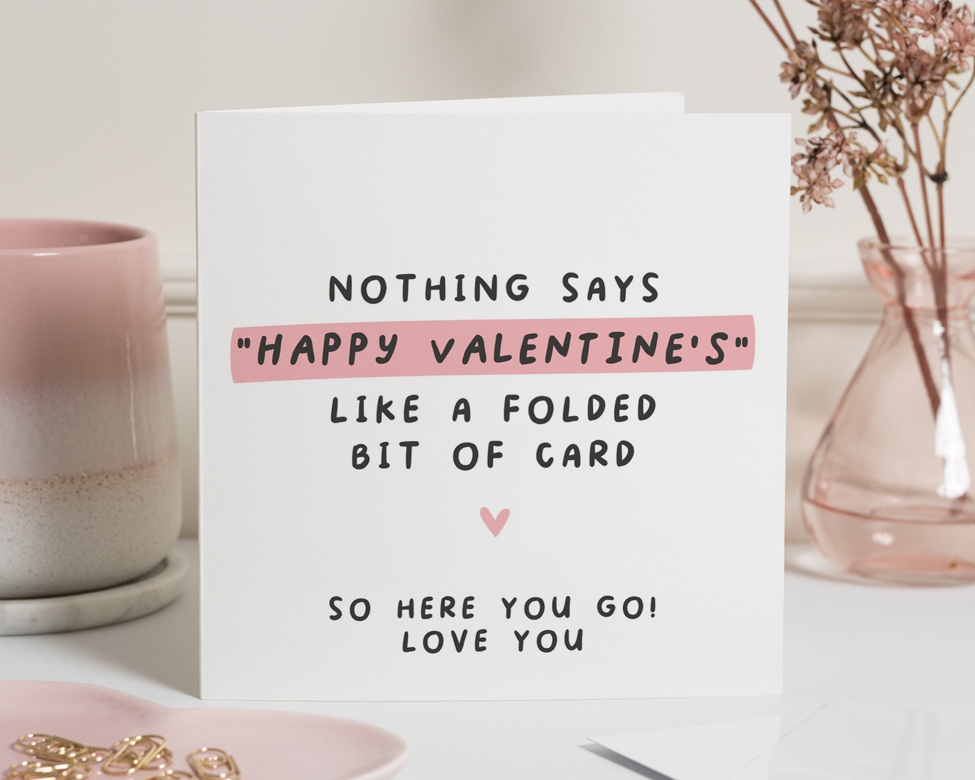Funny Valentines Day Card, Valentines Card for Him, Valentines Card for Her, Love Card, Romantic Card, Cute Valentines Card