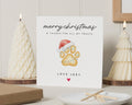 Christmas Card from the Dog, Merry Christmas Card, Personalised Dog Christmas Card, Christmas Card for Dog Lover, Cute Pet Christmas Card