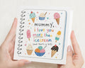 Birthday Card for Mum, Mummy Birthday Card, Birthday Card from Kids, Mothers Day Card for Mummy, Cute Ice Cream Card for Mum