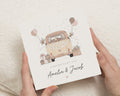 Personalised Wedding Card, Wedding Congratulations Card, Just Married Card, Wedding Card for Couple, Newlywed Card, Custom Wedding Card