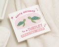 Birthday Card for Mum, Funny Turtle Birthday Card, Birthday Card for Her, Cute Birthday Card, Personalised Mum Birthday Card