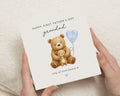 First Fathers Day Card for Grandad, Personalised Fathers Day Card, Cute Bear Card, New Grandad Card, 2026 Grandparent Card