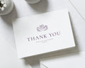 Personalised Wedding Thank You Cards, Personalised Thank You Cards, Wedding Thank You Cards, Swan Thank You Card for Wedding