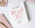 18th Birthday Card for Daughter, Daughter 18th Birthday Card, Personalised 18th Birthday Card, 18 Birthday Card for Her, Birthday Cards