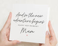 Retirement Card for Mum, Happy Retirement Card, Mum Retirement Card, Retirement Card for Her, New Adventure Card, Simple Retirement Card