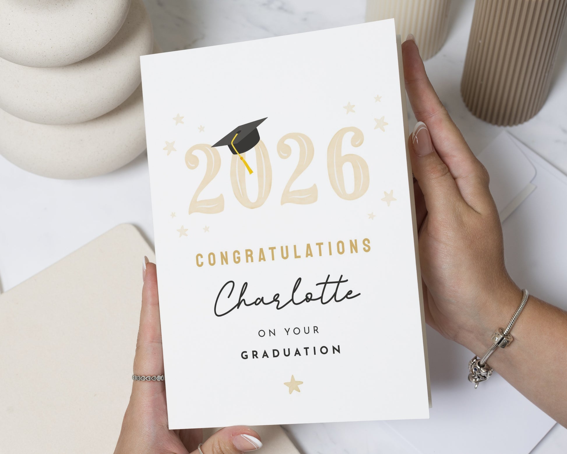Graduation Card, Personalised Graduation Card, Congratulations Graduate Card, University Graduation Card, Custom Graduation Year Card