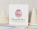 Christmas Card for Granddaughter, Personalised Granddaughter Christmas Card, Merry Christmas Card for Girl, Special Granddaughter Card