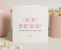 Birthday Card for Mum, Mum Birthday Card, Happy Birthday Mum Card, Birthday Card for Her, Cute Birthday Card for Mummy, Simple Mum Card