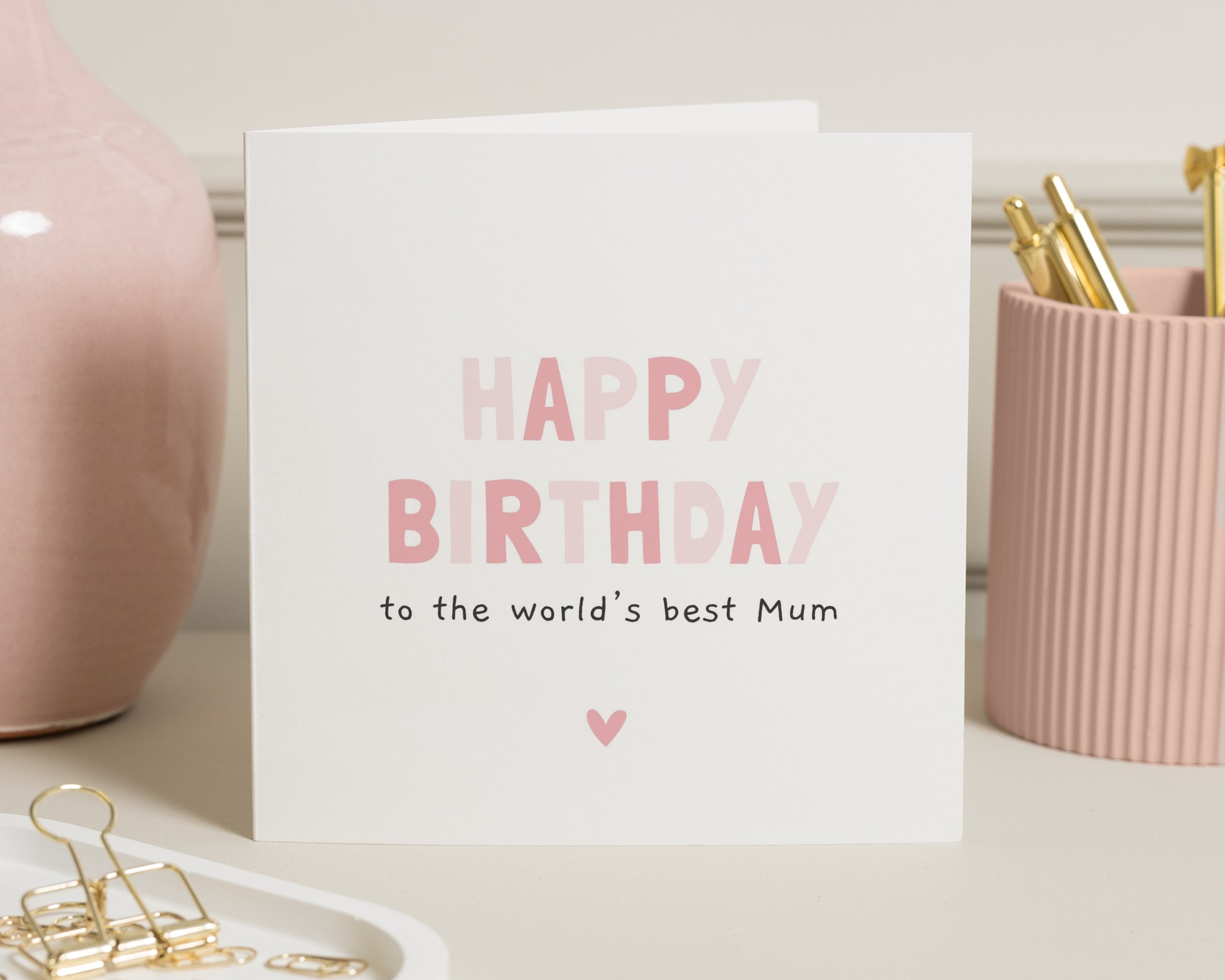 Birthday Card for Mum, Mum Birthday Card, Happy Birthday Mum Card, Birthday Card for Her, Cute Birthday Card for Mummy, Simple Mum Card
