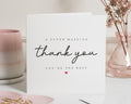 Thank You Card, Thank You Card for Friend, Thank You Card for Her, Simple Thank You Card, General Thank You Card, Youre The Best Card