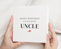Uncle Birthday Card, Birthday Card for Uncle, Happy Birthday Uncle Card, Birthday Cards for Men, Simple Birthday Card for Him