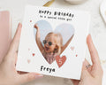 5th Birthday Card for Girl, Personalised Photo Birthday Card, Daughter Birthday Card, Granddaughter Birthday Card, Niece Birthday Card