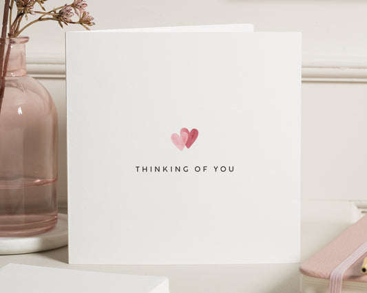 Thinking Of You Card, Empathy Card, Support Card, Minimalist Card, Card For Friend, Card For Her, Card For Him, Simple Thinking Of You
