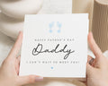 Fathers Day Card from the Bump, Fathers Day Card for Daddy, Fathers Day Card for Dad, Fathers Day Card from Baby, Cute Fathers Day Card