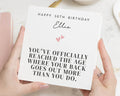 Personalised 30th Birthday Card, Funny 30th Birthday Card for Her, 30th Birthday Card for Friend, Sister, Daughter, Wife