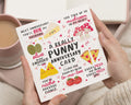 Funny Anniversary Card, Pun Anniversary Card, Cute Food Anniversary Card, Romantic Card for Him or Her, A Really Punny Anniversary Card