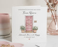 New Home Card, Personalised New Home Card, Congratulations New Home Card, Moving House Card, First Home Card, New House Card for Couple