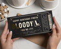 Personalised Driving Lessons Gift Voucher, 17th Birthday Gift Voucher, Birthday Voucher for Teen, Gift Experience Card