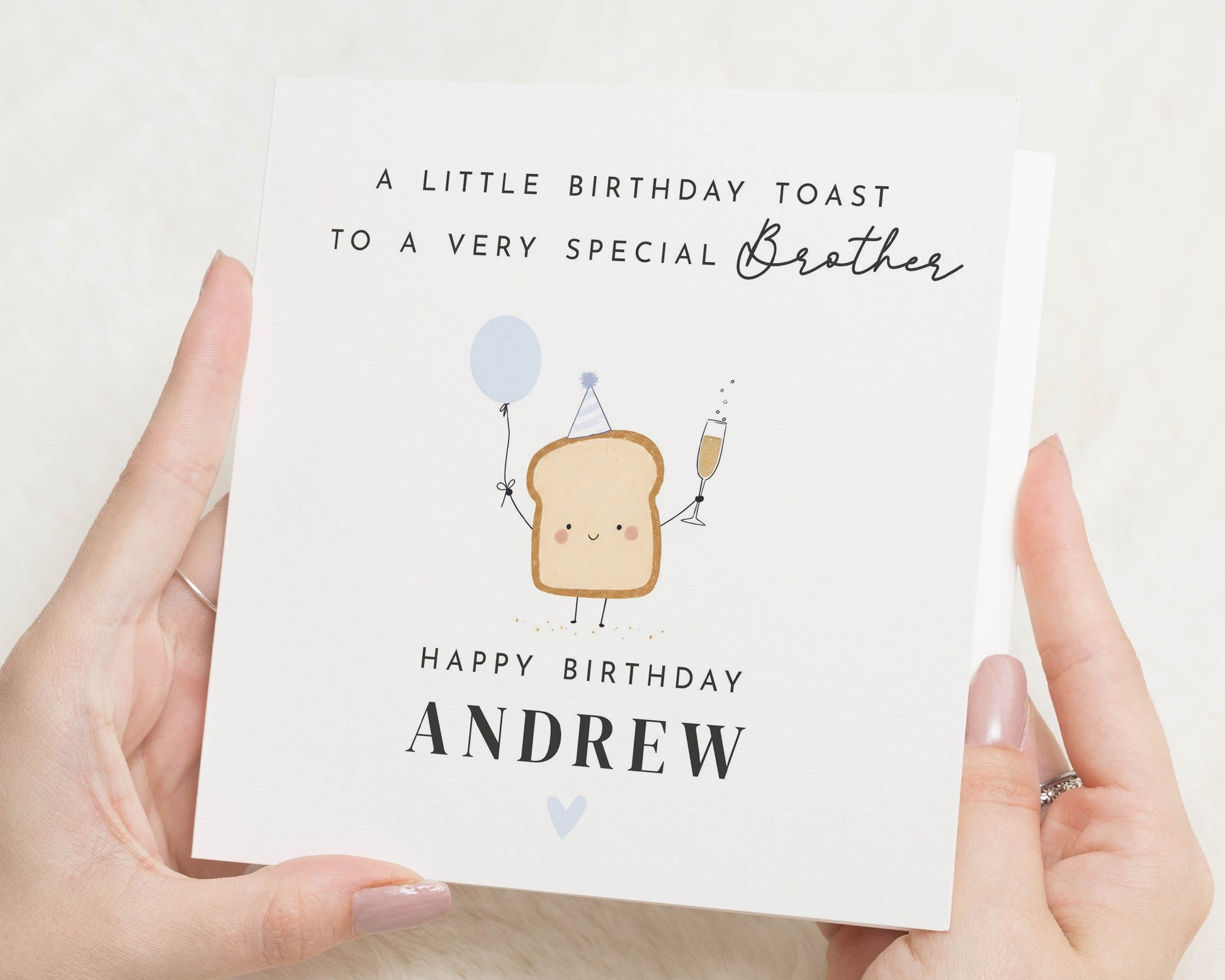 Brother Birthday Card, Personalised Birthday Card for Brother, Funny Birthday Card, Cute Birthday Card, Pun Birthday Card for Him