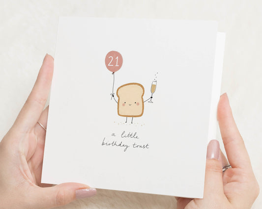 21st Birthday Card, 21st Birthday Cards, Birthday Card for Friend, 21st Card for Her, 21st Card for Him, Funny Birthday Card, Cute Pun Card