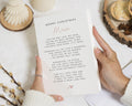 Christmas Card for Mum, Mum Christmas Card, Christmas Card from Daughter, Christmas Card from Son, Poem Christmas Card for Mother