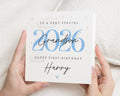 1st Birthday Card for Grandson, First Birthday Card for Boy, Personalised Birthday Card, Grandson Birthday Card, Baby Birthday Card