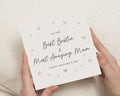 Mother's Day Card for Mum, Best Friend Mother's Day Card, Card for Bestie, Personalised Mother's Day Card, Card for Her