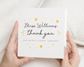 Teacher Thank You Card, Thank You Card for Teacher, Personalised Teacher Card, End of Term Card, Thank You Card for Her, Thank You Card