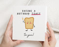 Birthday Card for Friend, Funny Birthday Card, Birthday Toast Card, Birthday Card for Him, Birthday Card for Her, Pun Birthday Card