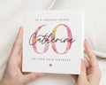 60th Birthday Card for Friend, Personalised Birthday Card, Birthday Card for Her, Fabulous Friend 60th Card, Floral Birthday Card for Women