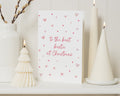 Best Friend Christmas Card, Bestie Christmas Card, Christmas Card for Friend, Cute Christmas Card for Her, Friendship Xmas Card