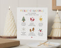 Christmas Card for Teacher, Merry Christmas Teacher Card, Thank You Teacher Christmas Card, Personalised Teacher Christmas Card
