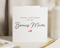Bonus Mum Birthday Card, Birthday Card for Mum, Step Mum Birthday Card, Birthday Card for Her, Simple Birthday Card, Mum Birthday Cards