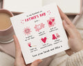 Fathers Day Card for Husband, Fathers Day Card from Wife, Cute Fathers Day Card, Personalised Fathers Day Card, Card for Him