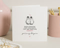 Penguin Anniversary Card, Valentines Card for Boyfriend Girlfriend Husband Wife, Cute Romantic Card, You're My Penguin Card