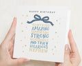 Birthday Card for Nephew, Funny Birthday Card for Him, Nephew Birthday Card, Personalised Birthday Card, Happy Birthday Card for Boy