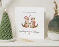 Christmas Card for Partner, Otter Christmas Card, Cute Christmas Card for Him, Christmas Card for Her, Romantic Christmas Card