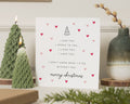 Christmas Card for Partner, Romantic Christmas Card, I Love You Christmas Card, Cute Christmas Card for Him or Her, Merry Christmas Card