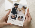 Personalised Wedding Thank You Cards, Photo Wedding Thank You Card, Simple Thank You Cards, Wedding Thank You Card, Flat Photo Card