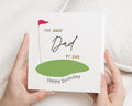 Birthday Card for Dad, Golf Birthday Card for Him, Funny Dad Birthday Card, Best Dad Birthday Card, Personalised Golf Card
