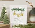 Personalised Christmas Card, Family Christmas Card, Christmas Card for Family, Custom Name Christmas Card, Merry Christmas Card