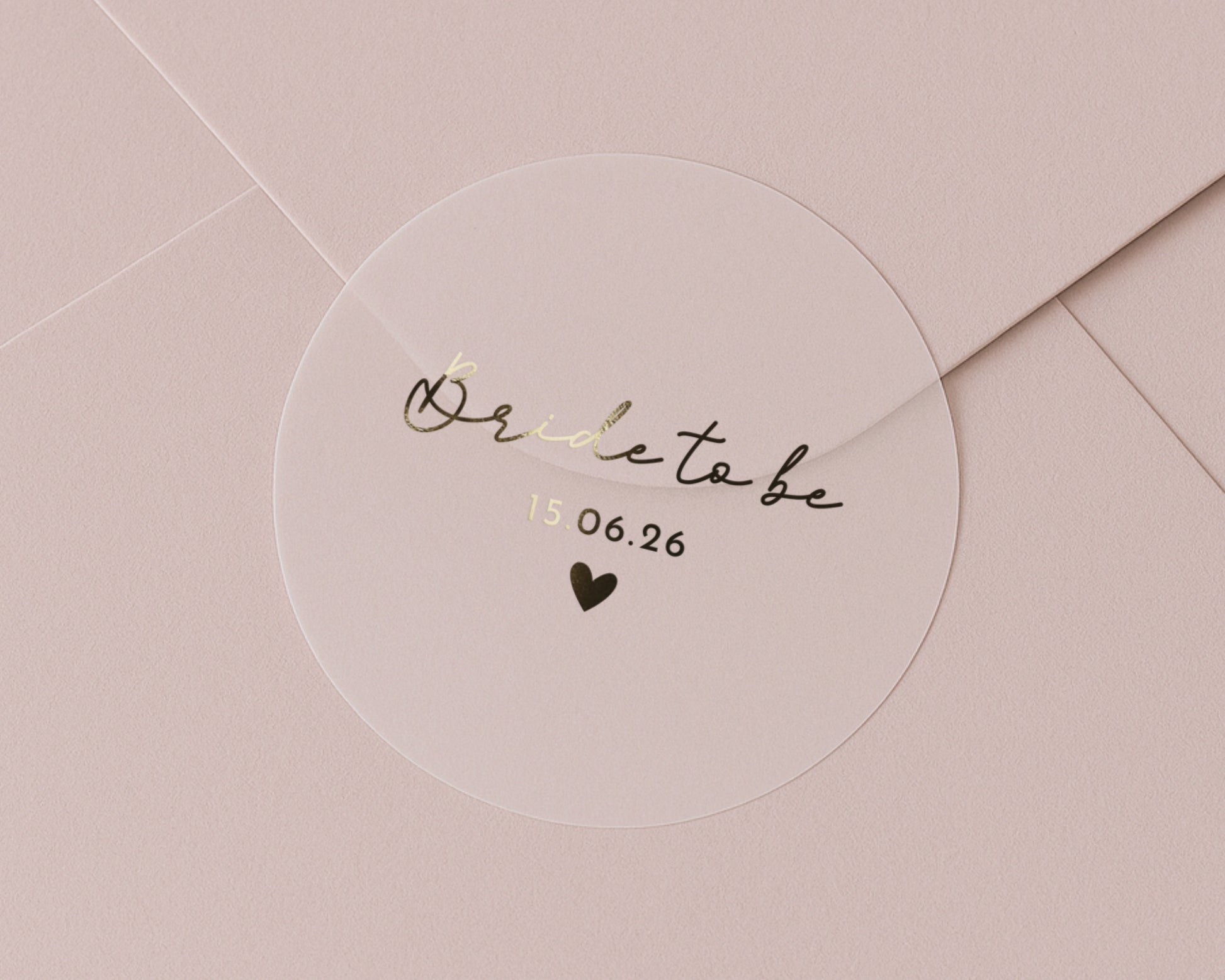 Bride To Be Sticker, Bridal Shower Sticker, Hen Party Sticker, Engagement Sticker, Personalised Wedding Sticker, Gold Foil Sticker