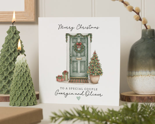 Christmas Card for Couple, Special Couple Christmas Card, Personalised Christmas Card, Christmas Card for Her, Christmas Card for Him