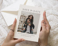 Personalised Save the Date Card, Wedding Save the Date Card, Photo Save the Date Card, Simple Save the Date, Custom Save the Date