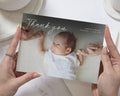 Simple New Baby Thank You Cards, Personalised Thank You Cards New Baby, Baby Photo Thank You Cards, Postcard Thankyou Cards, Thank You Notes