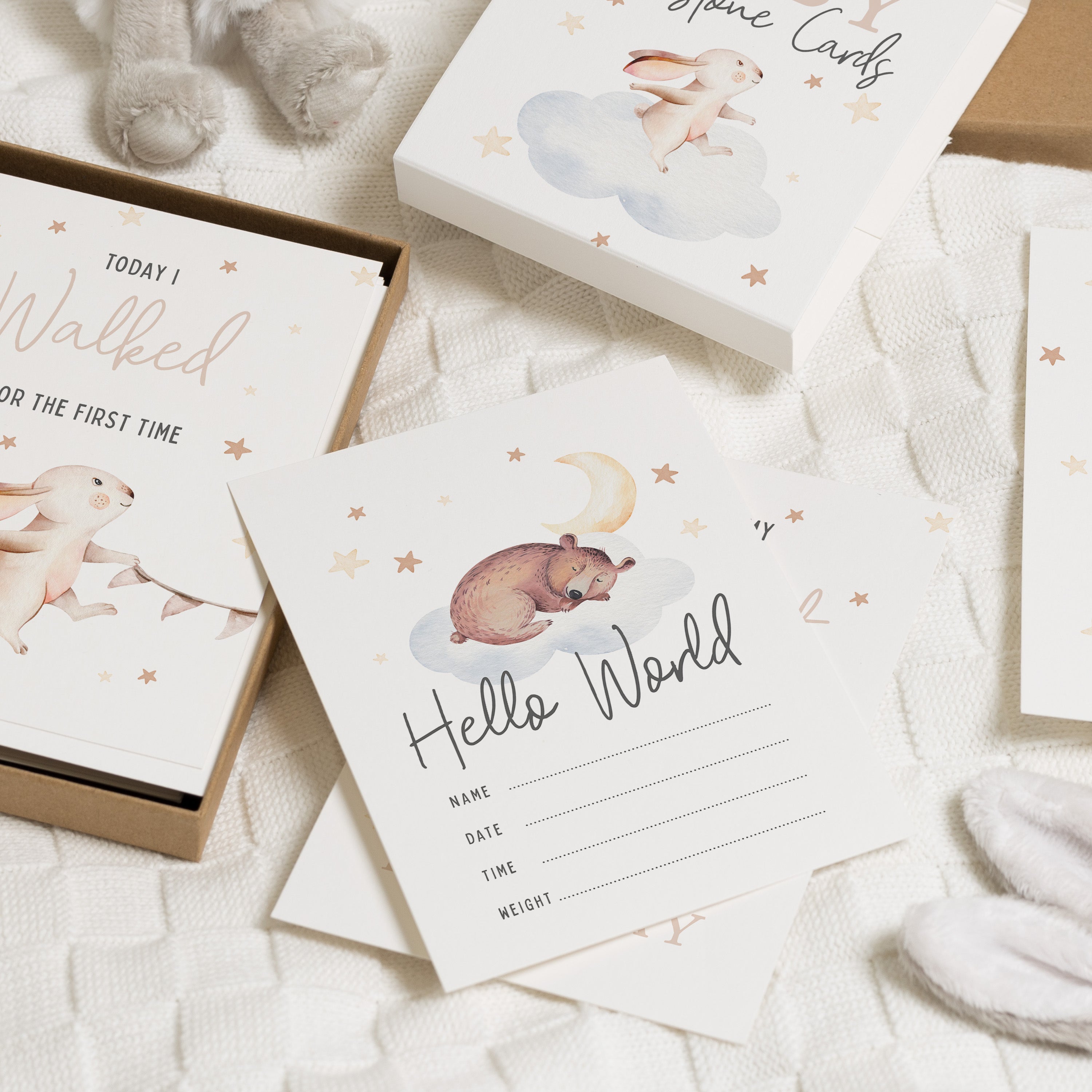 New Baby Thank You Cards, image size:3000x3000