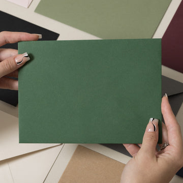 Dark Green Envelopes