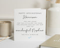 18th Birthday Card for Nephew, Personalised Birthday Card for Him, Nephew Birthday Card, Custom 18th Birthday Card, Simple Birthday Card